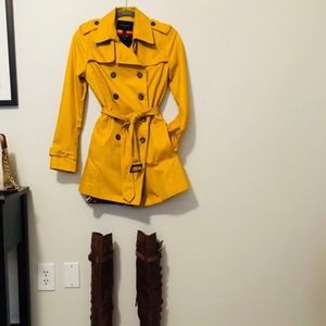 Mustard Banana Republic coat